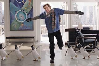 Jim Carrey pingouins
