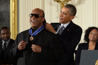 Stevie Wonder & Obama