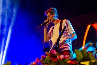 Lost Frequencies pictured during a live session on day 2 of the second weekend of Tomorrowland