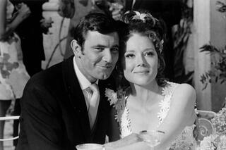 George Lazenby en Diana Rigg