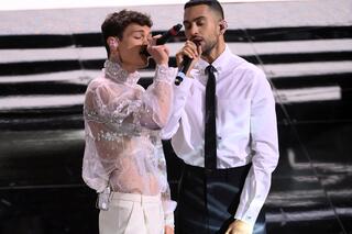Mahmood & Blanco présentent 'Brividi' à l'Eurovision