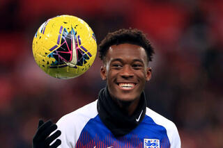 Callum Hudson-Odoi avec l'Angleterre à l'Euro