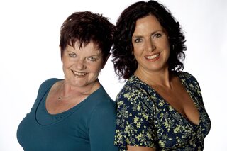 Janine Bischops en Annick Segal