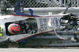 Le Polonais Kubica a survécu à deux crash en Formule 1 au Canada et en rallye