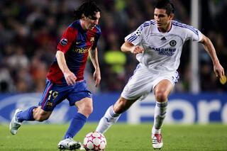 Lampard Messi Chelsea Barcelone 2006 Ligue des champions