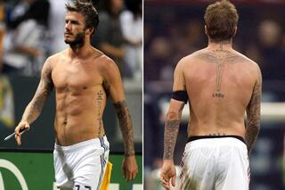 Voetballers en hun tattoos