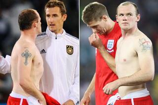 Voetballers en hun tattoos