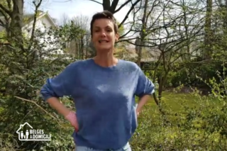 Belges à domicile: leçon de jardinage avec Sandrine Dans