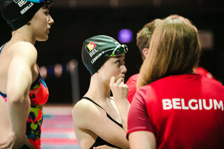 Tatyana Lebrun, espoir belge de la para-natation
