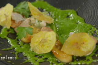 Top Chef - Le plat banane persil de Matthias