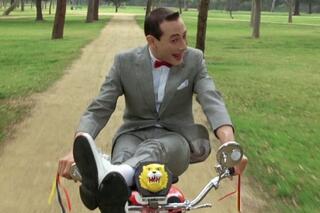 Pee-Wee Big Adventure premier long métrage de Tim Burton avec une bicyclette au centre du film
