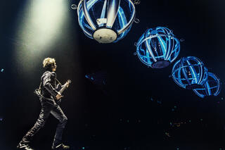 Muse en concert pour leur tournée 'Drones World Tour' 2015-2016