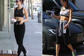 Les stars montrent leur ventre nu