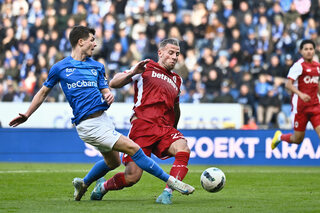 Genk contre l'Antwerp en Jupiler Pro League