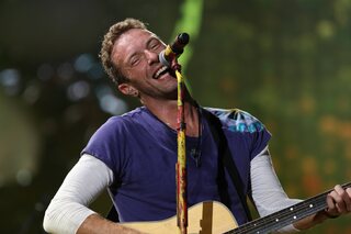 Coldplay en concert live à Sao Paulo