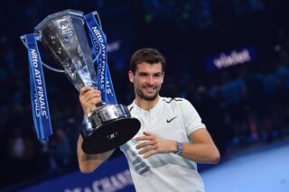 Grigor Dimitrov zegeviert op de ATP-Finals