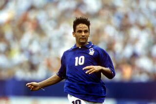 L'Italie et Baggio absents lors de l'Euro 1992.