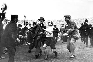 Le vainqueur du marathon des JO de Londes 1908
