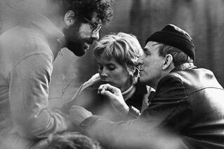 Ingmar Bergman avec Bibi Andersson et Elliot Gouldt