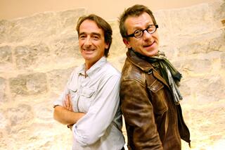Jamy Gourmaud et Fred Courant