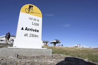 De Col de la Loze, het zwaartepunt van de Tour