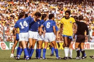 Victoire de l'Italie contre le Brésil au Mondial 1982