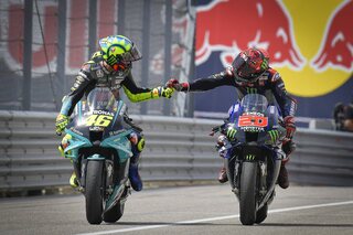 Passage de témoin en MotoGP entre Rossi et Quartararo