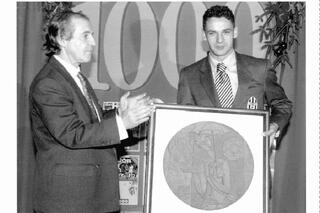 Baggio sacré meilleur joueur européen en 1993