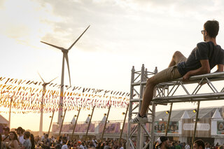 Dour, le parc éolien de 100 hectares