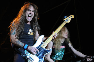 Steve Harris, bassiste et fondateur de groupe Iron Maiden