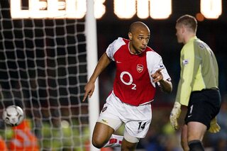 Henry schitterde vooral bij Arsenal.
