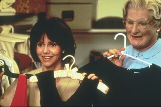 Sally Field en Robin Williams in 'Mrs. Doubtfire'