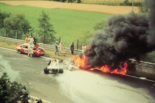 De crash van Niki Lauda