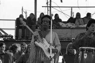Jimi Hendrix et son show légendaire à Woodstock