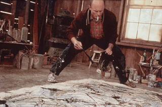 Ed Harris incarne Jackson Pollock dans son film 'Pollock'