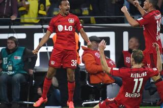 Bellarabi scoort het snelste doelpunt in de Bundesliga