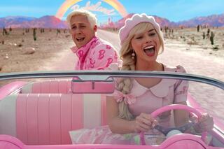 Barbie avec Margot Robbie et Ryan Gosling