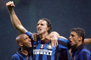 Zlatan Ibrahimovic Inter Milan Serie A