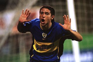 Juan Roman Riquelme Boca Juniors River Plate
