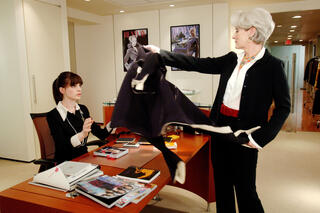 Anne Hathaway in The Devil Wears Prada Disney+