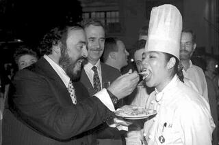 Luciano Pavarotti et sa passion pour la cuisine