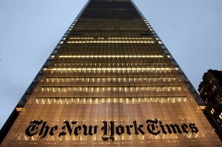 Le siège du New York Times