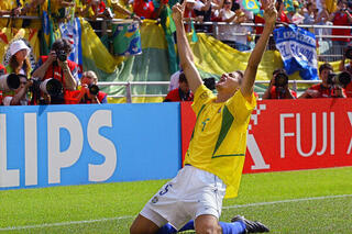 Enige doelpunt voor Brazilië