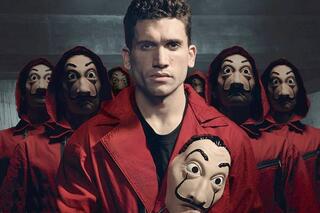 Jaime Lorente Lopez als David in 'La casa de papel'
