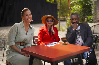 Sandy Heribert reçoit Édouard Montoute et Caroline Loeb