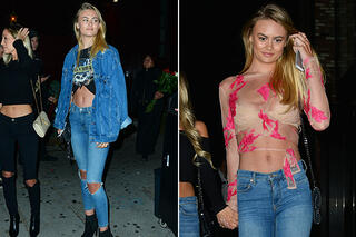 Les stars montrent leur ventre nu