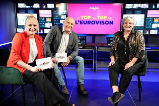 'Le top du top de l'Eurovision' présenté par Maureen Louys et Jean-Louis Lahaye