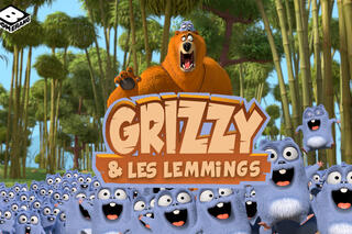 Grizzy et les Lemmings sur Boomerang