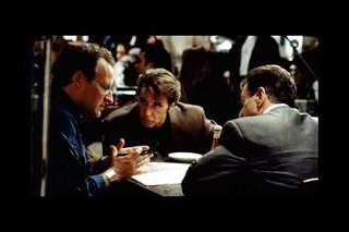 Michael Mann, Al Pacino en Robert De Niro in 'Heat'