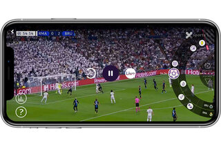 Interactive player Proximus Pickx in app